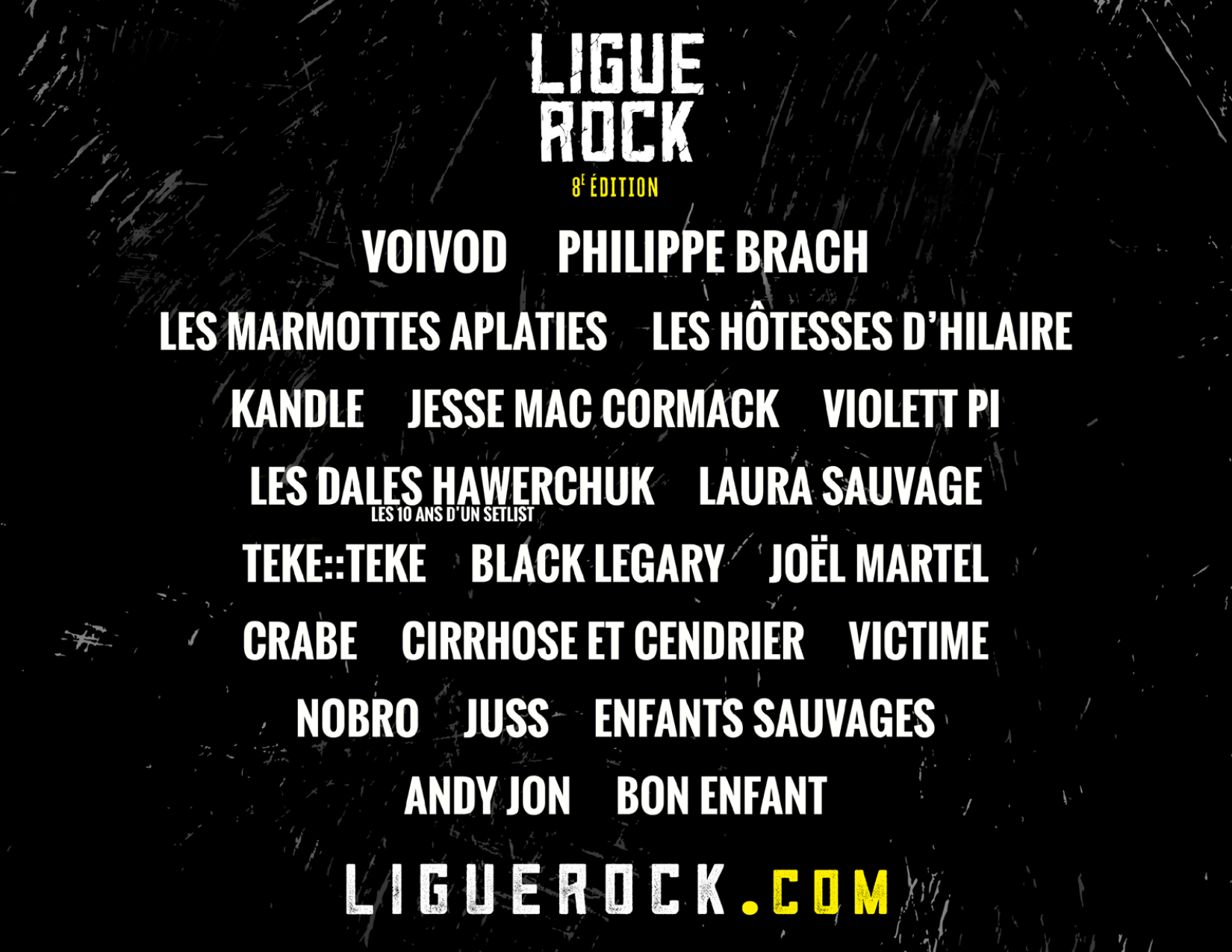 Ligue Rock 8 !